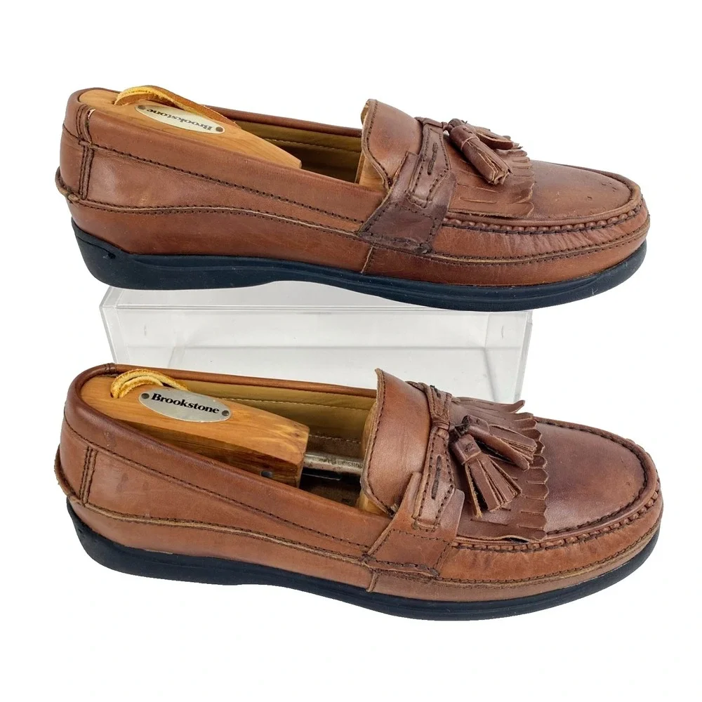 Dockers Leather Loafers Mens 9 M 
